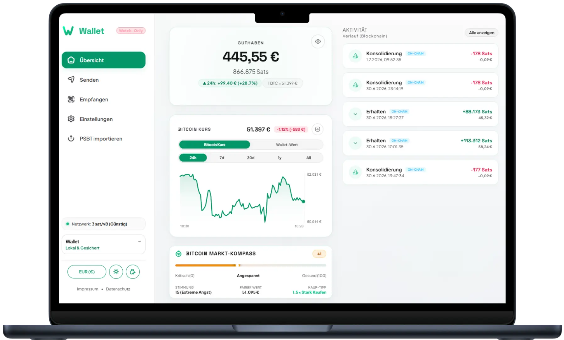 Laptop Dashboard Mockup